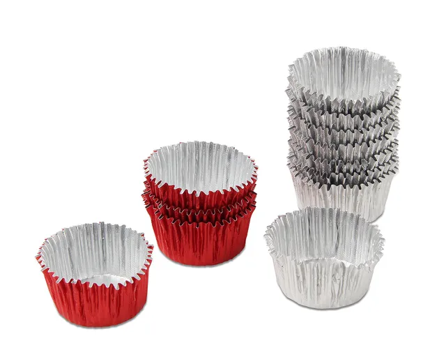 dr-oetker-pralinenf-rmchen-3-cm-30-aluminium-f-rmchen-in-rot-silber image 1