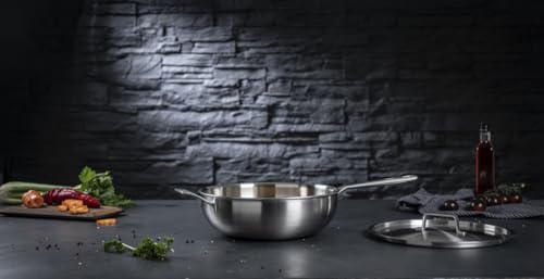 kuhn-rikon-culinary-fiveply-wok-24-cm-edelstahl-unbeschichtet-mit-deckel image 8