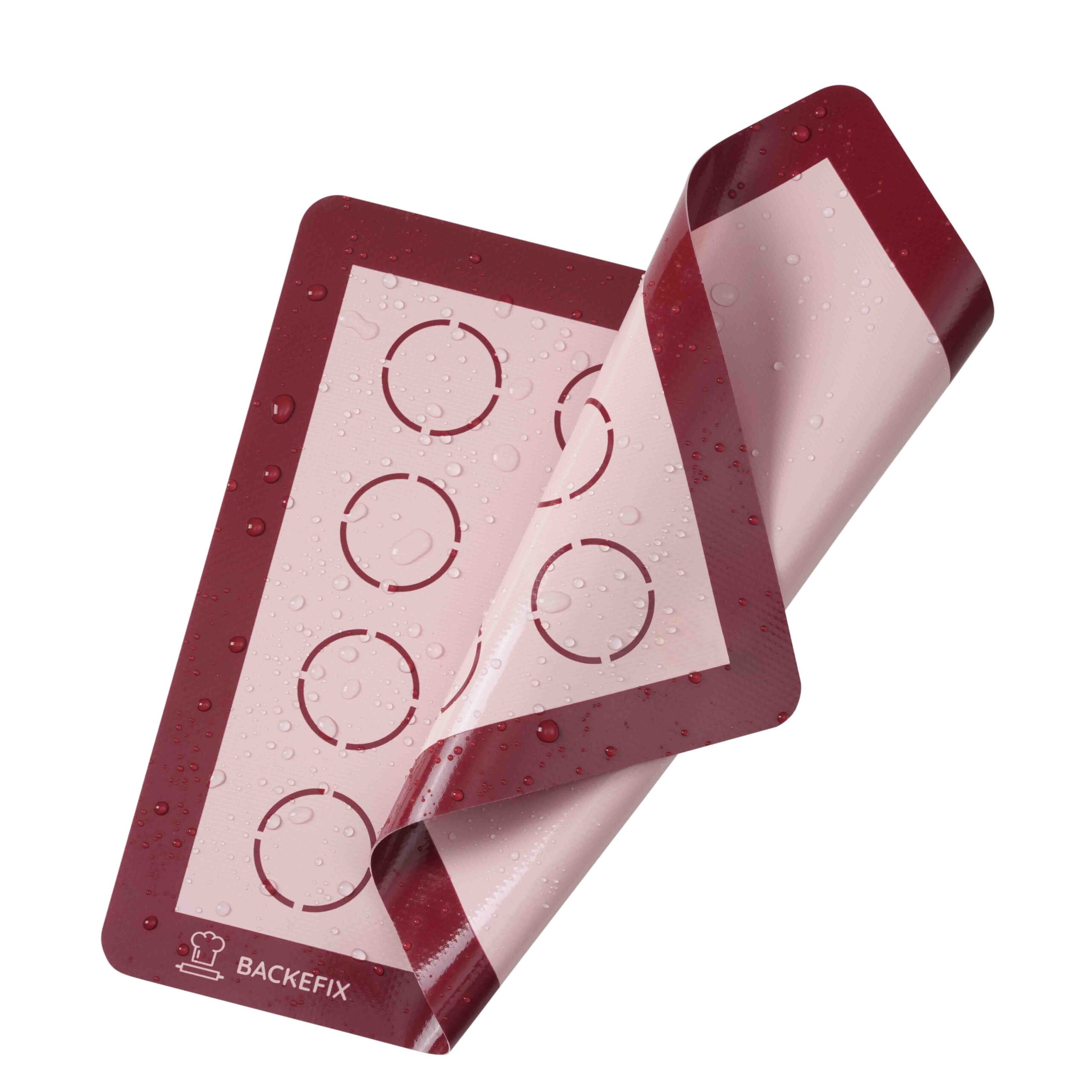 backefix-macaronsmatte-rot-40x30cm-silikon-backmatte image 2