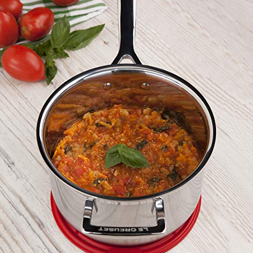 le-creuset-3-ply-stielkasserolle-16-cm-1-9-l-silber-edelstahl-mit-deckel image 7