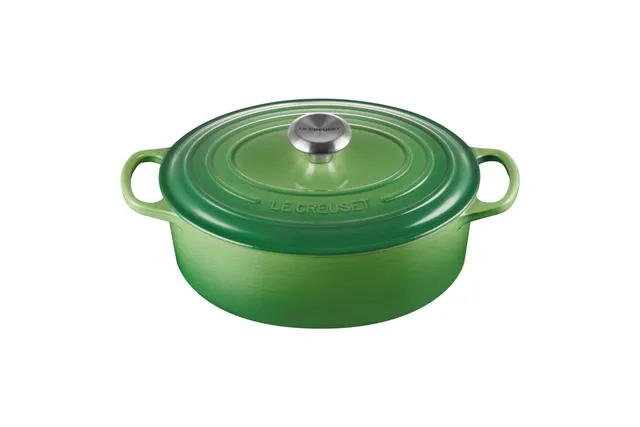 le-creuset-signature-gusseisen-br-ter-oval-27-cm-4-1-liter-bamboo image 1