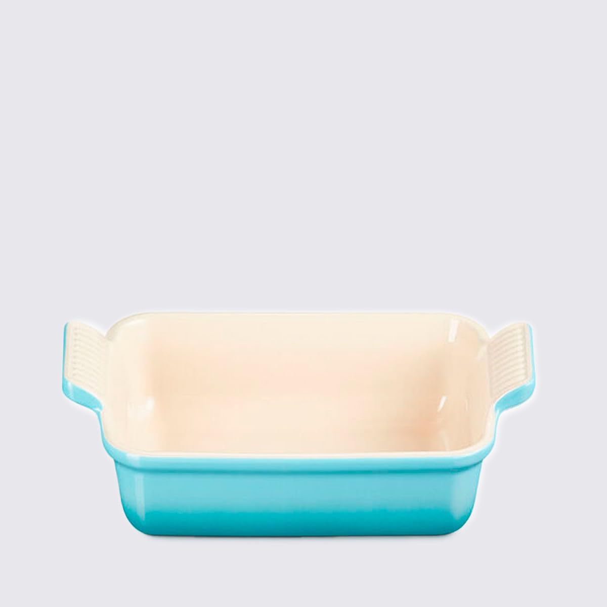 le-creuset-tradition-rechteckige-auflaufform-aus-steinzeug-19-cm-1-1-liter-karib image 3