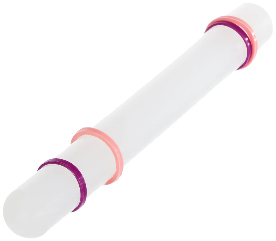 dr-oetker-1041-ausrollstab-mit-4-distanzringen-kunststoff-wei-23-x-2-5-x-2-5-cm image 1