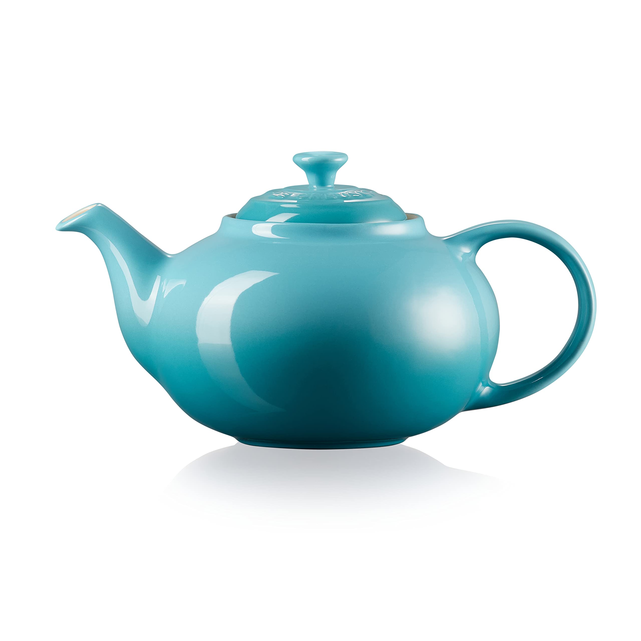 le-creuset-klassische-teekanne-steinzeug-1-3-liter-karibik image 3