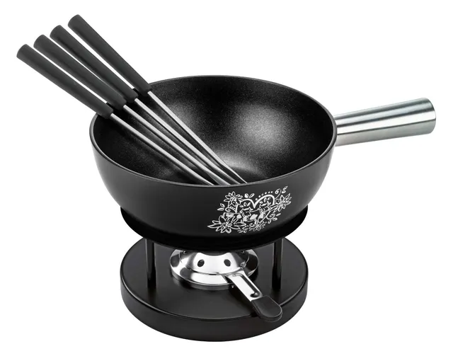 kuhn-rikon-k-sefondue-set-alpenliebe-22-cm-aluminium-mit-rechaud image 1