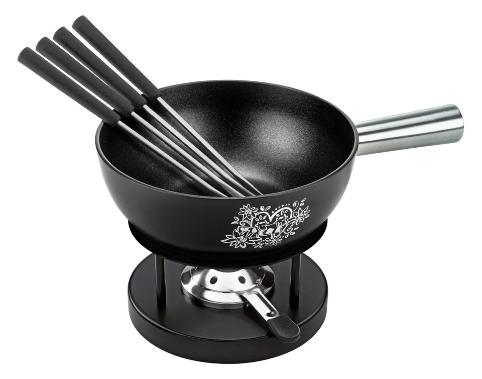 kuhn-rikon-k-sefondue-set-alpenliebe-22-cm-aluminium-mit-rechaud image 1