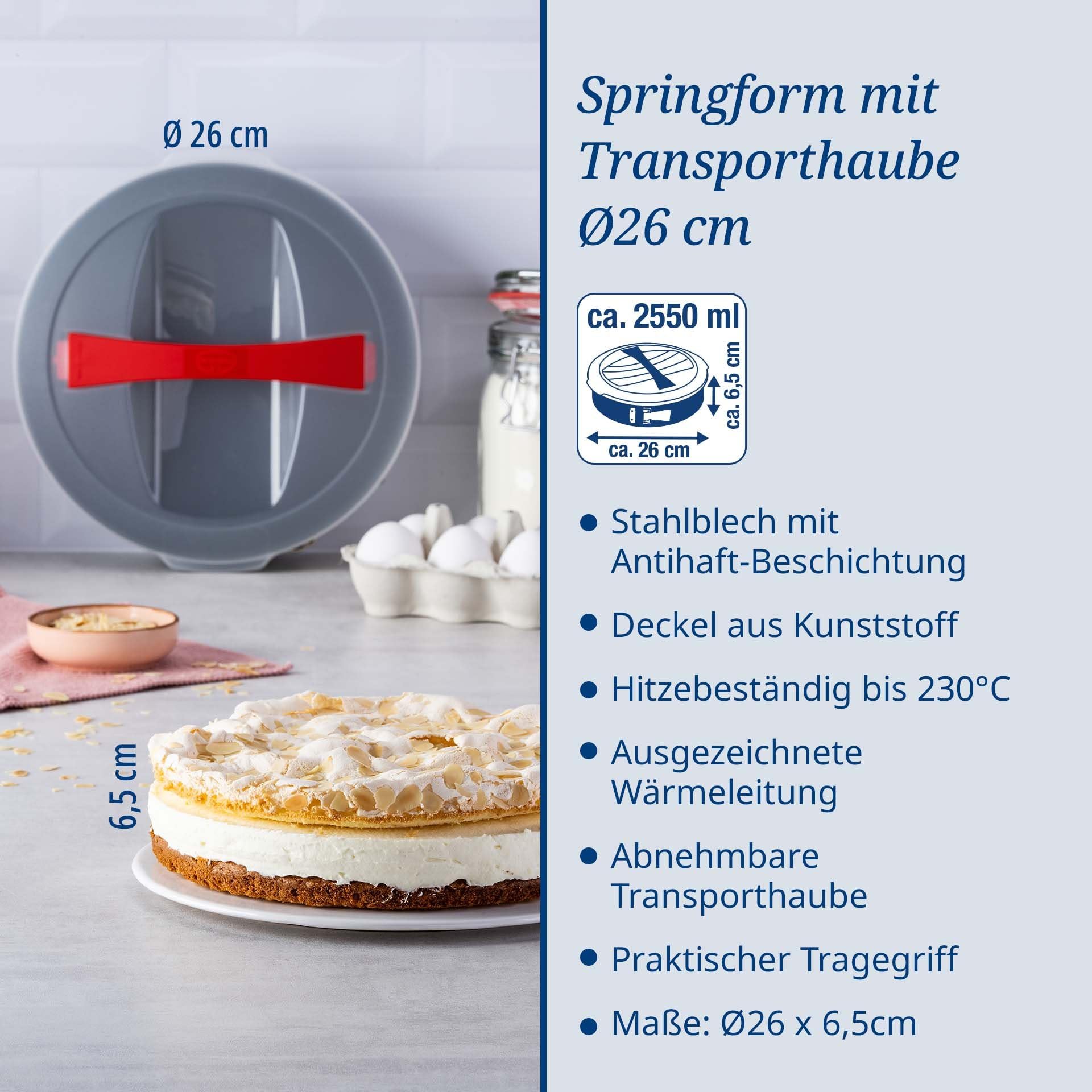 dr-oetker-bake-go-springform-mit-haube-26-cm-antihaftbeschichtet image 3