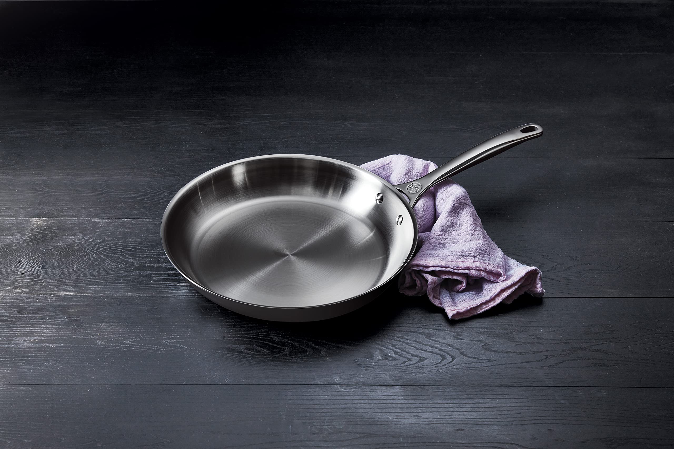 le-creuset-flache-pfanne-3-ply-plus-edelstahl-20-cm-unbeschichtet image 5