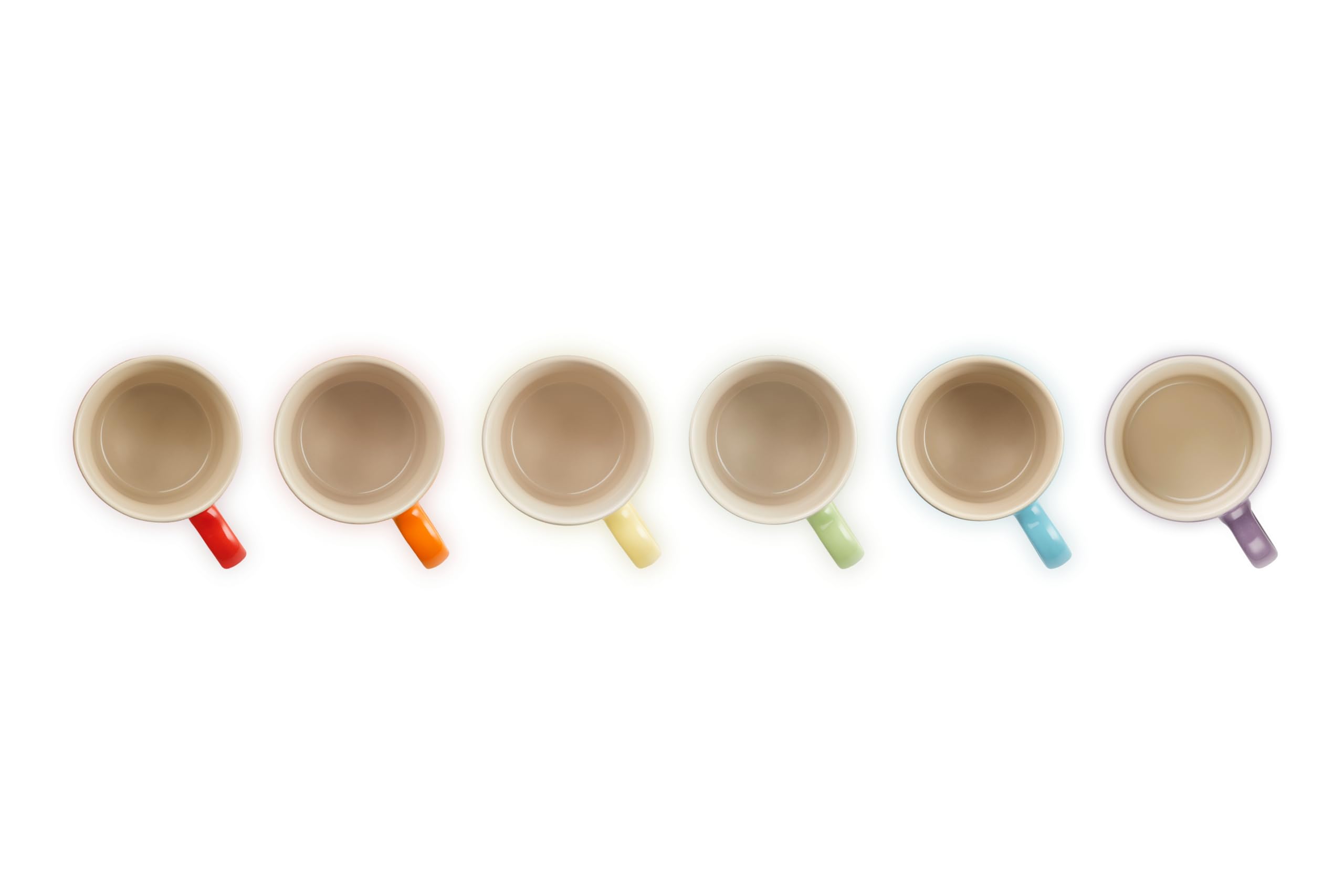 le-creuset-6er-set-espressotassen-steinzeug-100-ml-regenbogen image 4