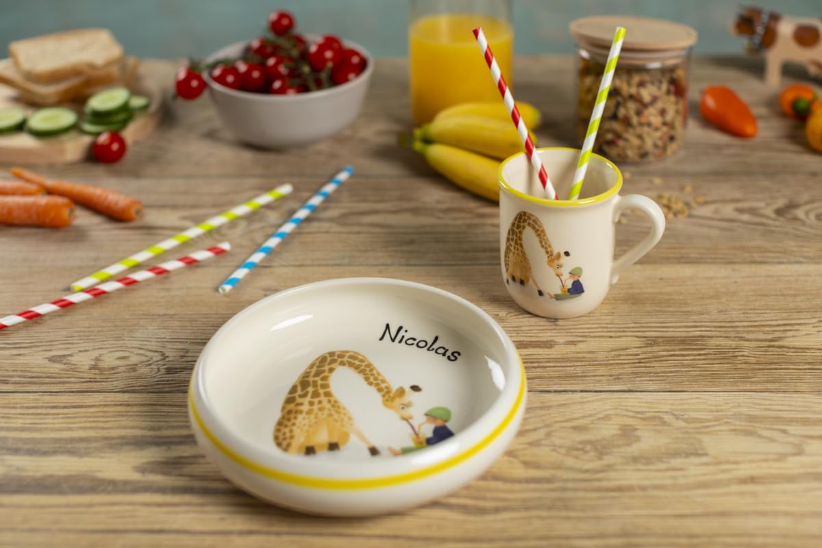 kuhn-rikon-kindertasse-giraffe-handbemalte-keramik-tasse-f-r-kinder-250-ml image 3