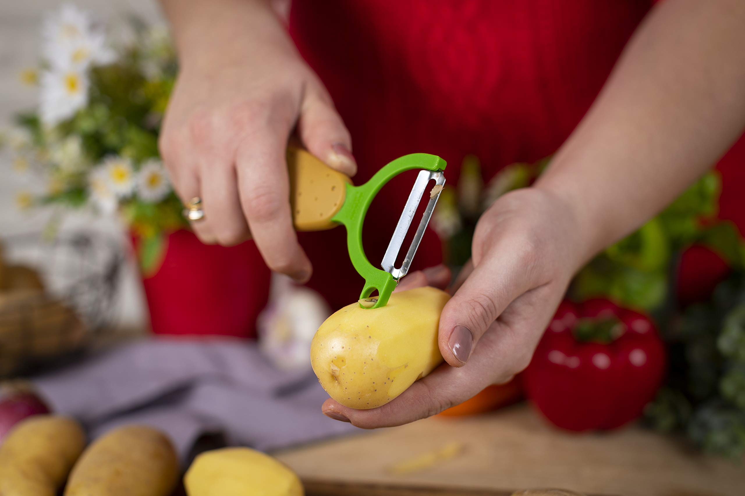 kuhn-rikon-veggie-kartoffel-sparsch-ler-gerade-klinge-brown-green image 6