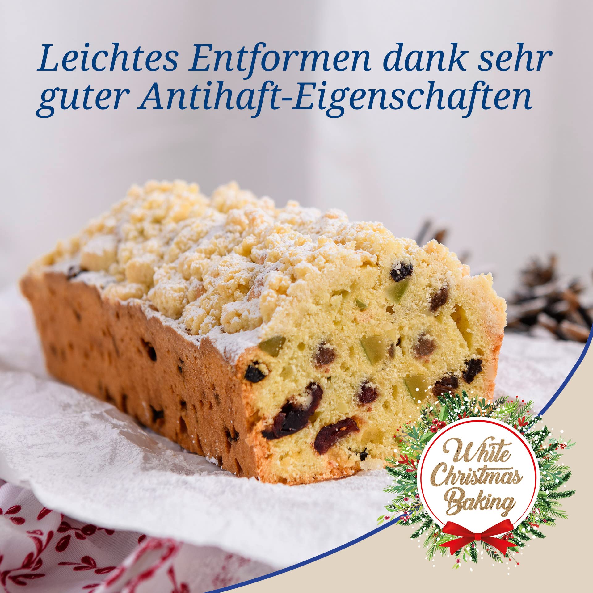 dr-oetker-kastenform-white-christmas-baking-30-cm-1800-ml-brot-und-kuchenform-mi image 5