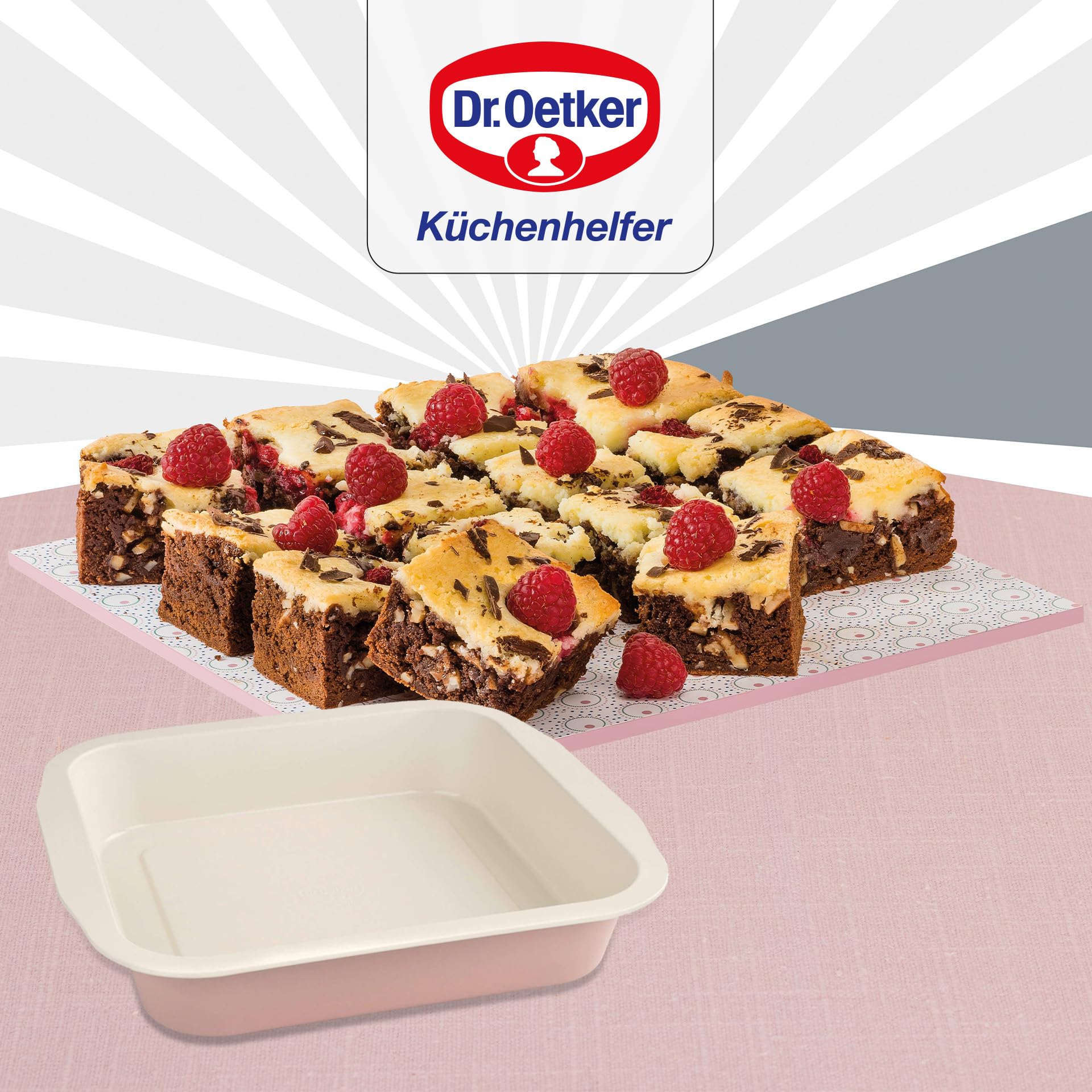 dr-oetker-modern-baking-brownie-backform-26-5-x-25-cm-rosa-creme image 8
