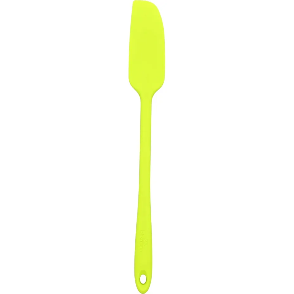 birkmann-teigschaber-schmal-lemon-green-27-5x3-5-cm-silikon-mit-metallkern image 1