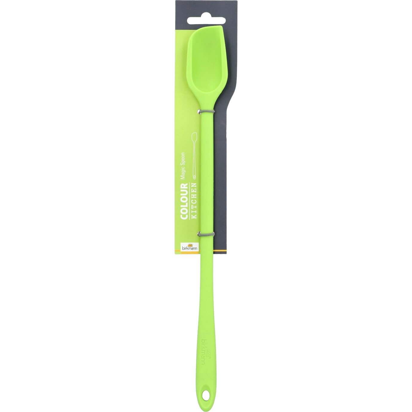 birkmann-magic-spoon-apple-green-31-5-cm-schmaler-silikonl-ffel-mit-metallkern image 2