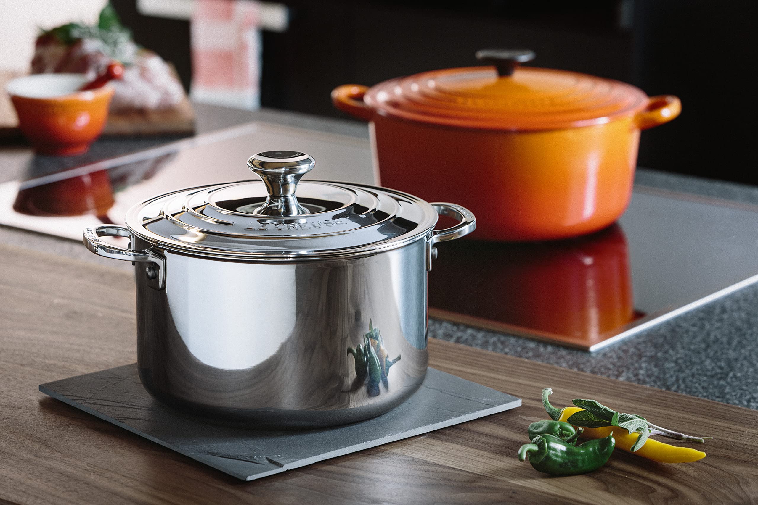 le-creuset-3-ply-plus-suppentopf-28-cm-edelstahl-mit-deckel image 6