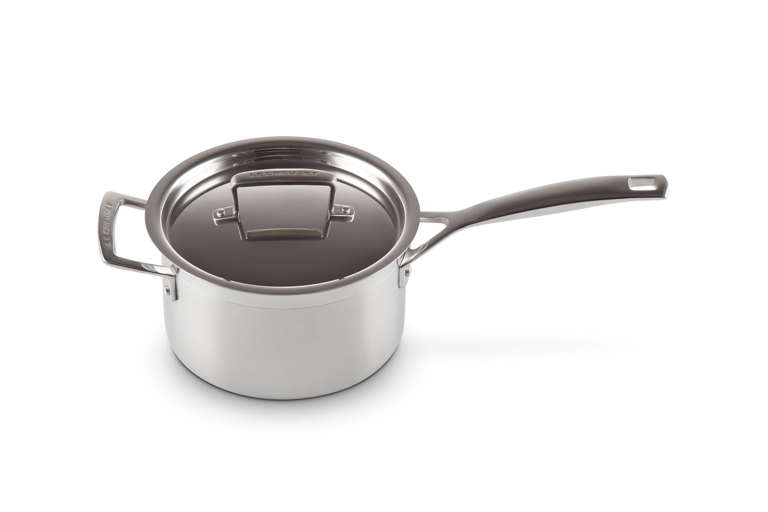 le-creuset-3-ply-stielkasserolle-16-cm-1-9-l-silber-edelstahl-mit-deckel image 5