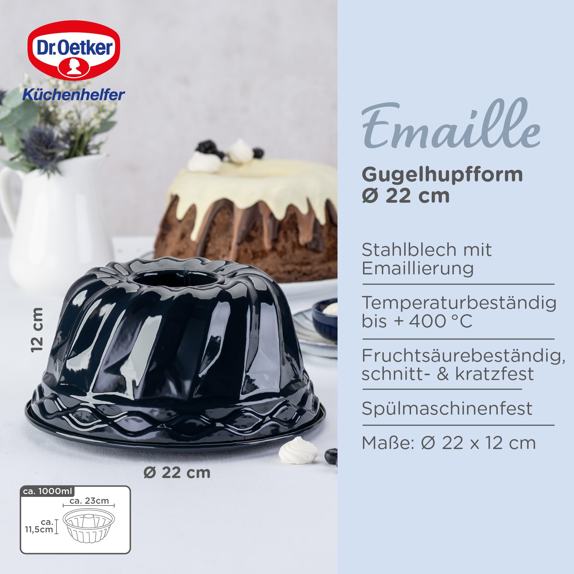 dr-oetker-back-liebe-guglhupfform-22-cm-emaille-dunkelblau image 4