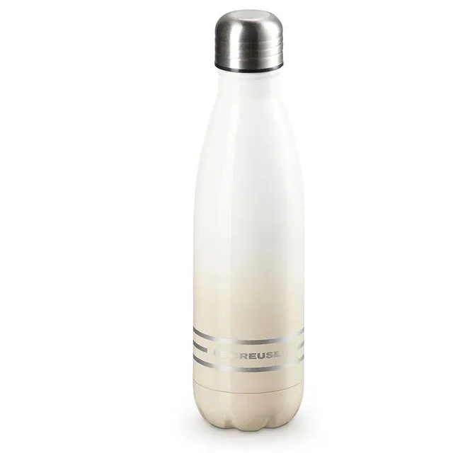 le-creuset-trinkflasche-edelstahl-0-5-l-meringue image 1