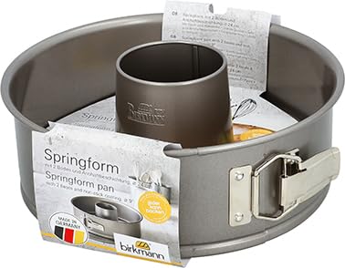 birkmann-baker-s-best-springform-24-cm-mit-flach-rohrboden-anthrazit-886216 image 3
