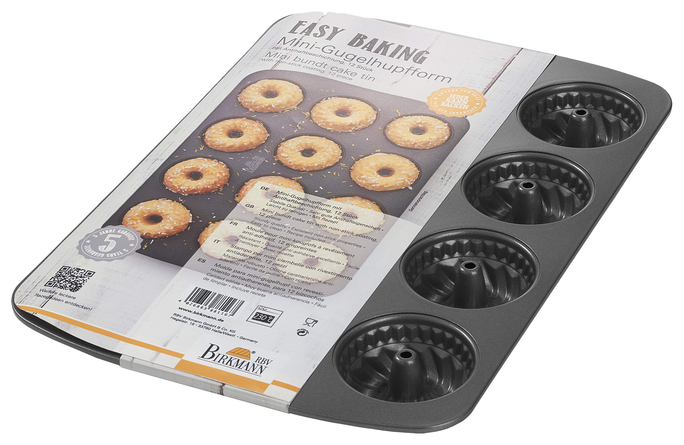 birkmann-easy-baking-mini-gugelhupfblech-12-fach-backform-7-cm-aus-karbonstahl image 3