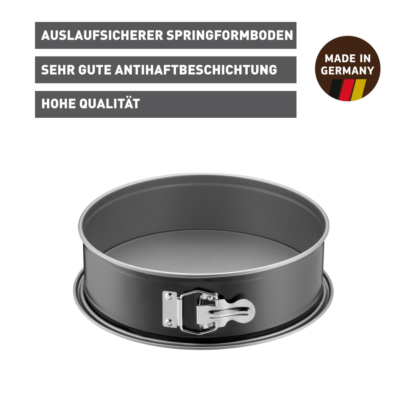 kaiser-inspiration-springform-26-cm-rund-flachboden-antihaftbeschichtet-auslaufs image 2
