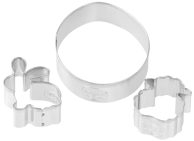 dr-oetker-linzer-ausstecher-osterei-h-schen-sch-fchen-3-st-ck-silber image 1