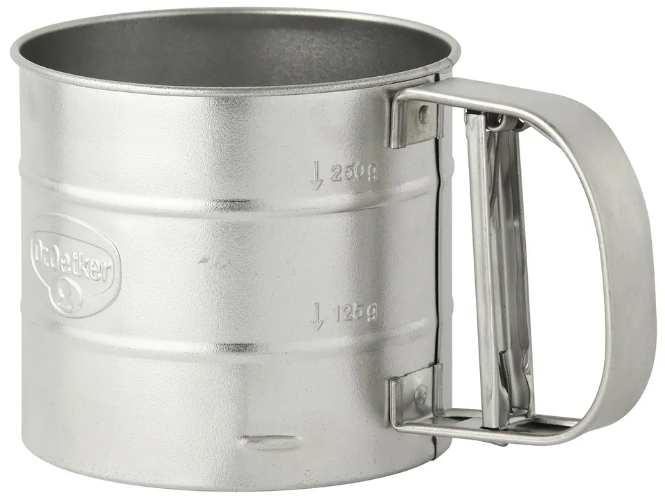 dr-oetker-einhand-mehlsieb-10-5-cm-350-g-metall-silber image 1