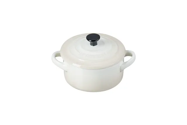 le-creuset-mini-cocotte-steinzeug-200-ml-meringue-10-x-5-cm image 1