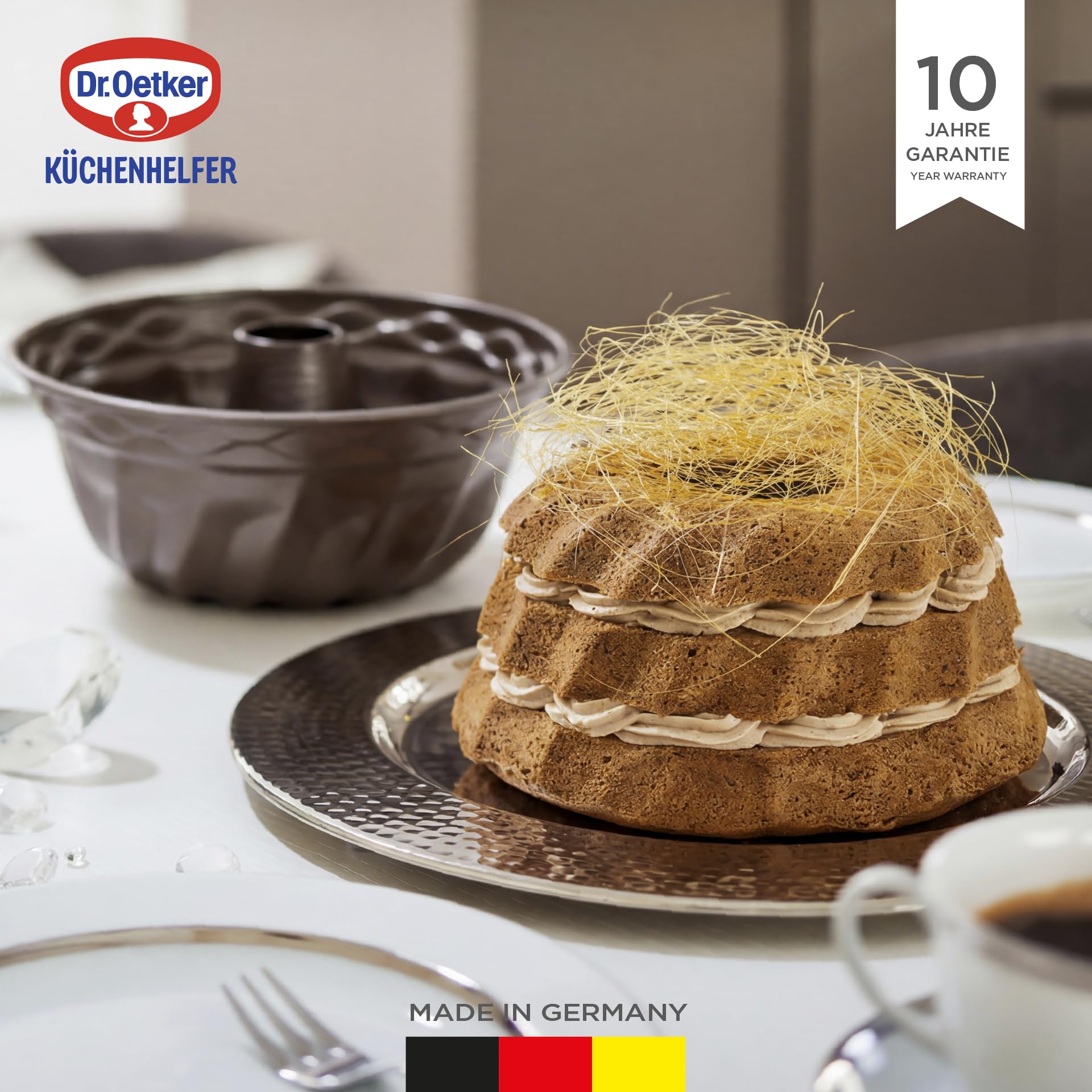 dr-oetker-back-edition-gugelhupfform-25-cm-2850-ml-mit-keramisch-verst-rkter-ant image 2
