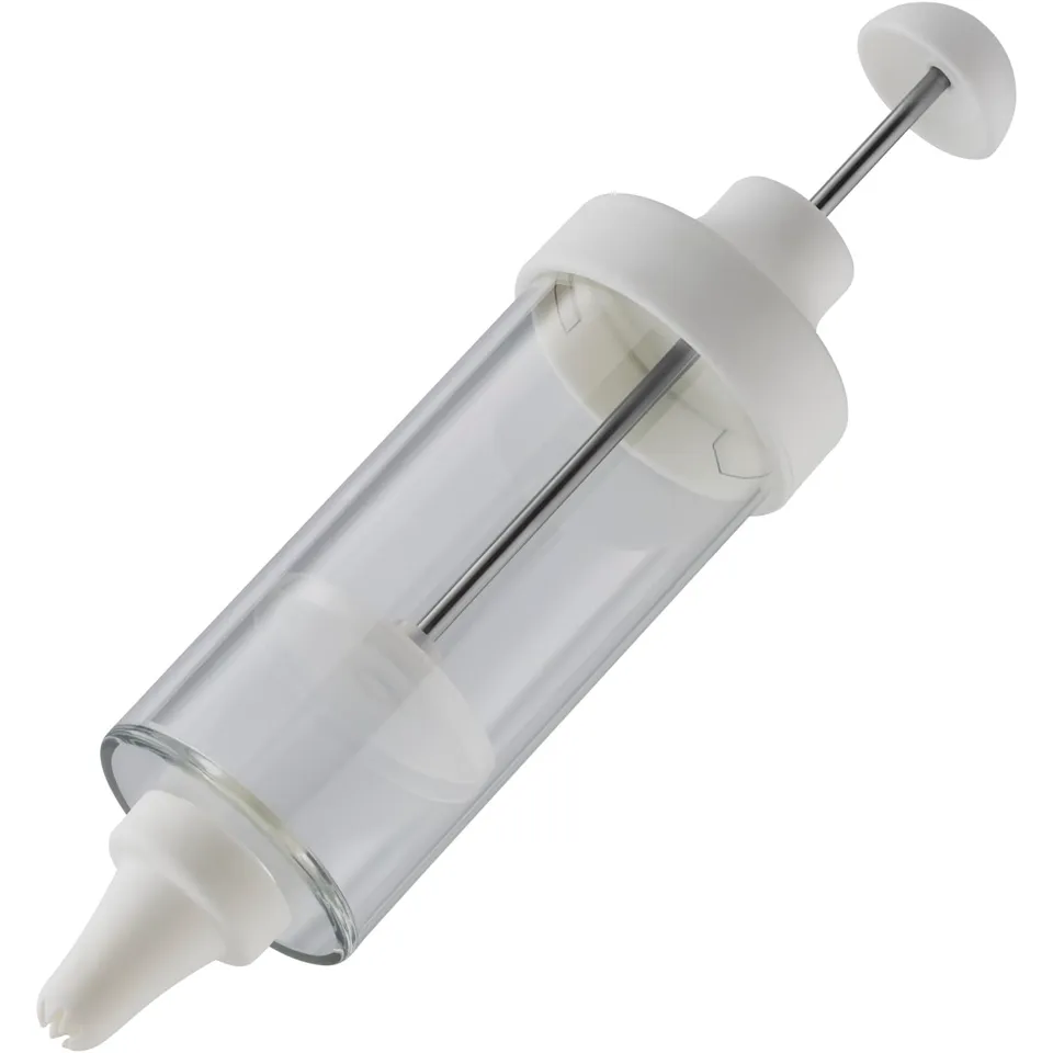 kaiser-classic-garnierspritze-200-ml-mit-5-t-llen-geb-ckpresse-tortenspritze image 1