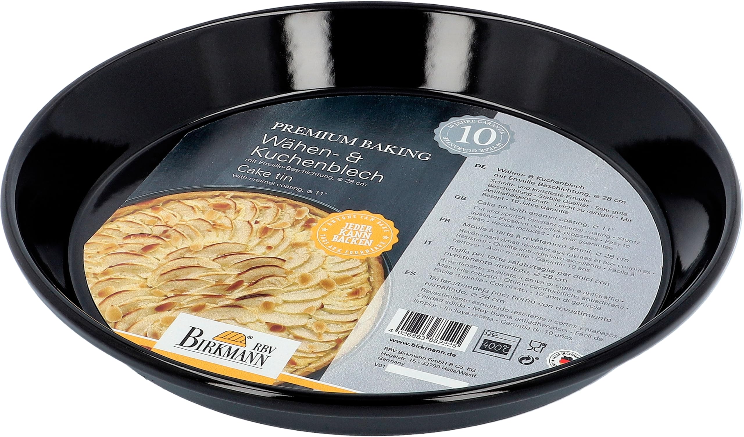 birkmann-premium-baking-w-hen-kuchenblech-28-cm-emaille-antihaftbeschichtet image 4