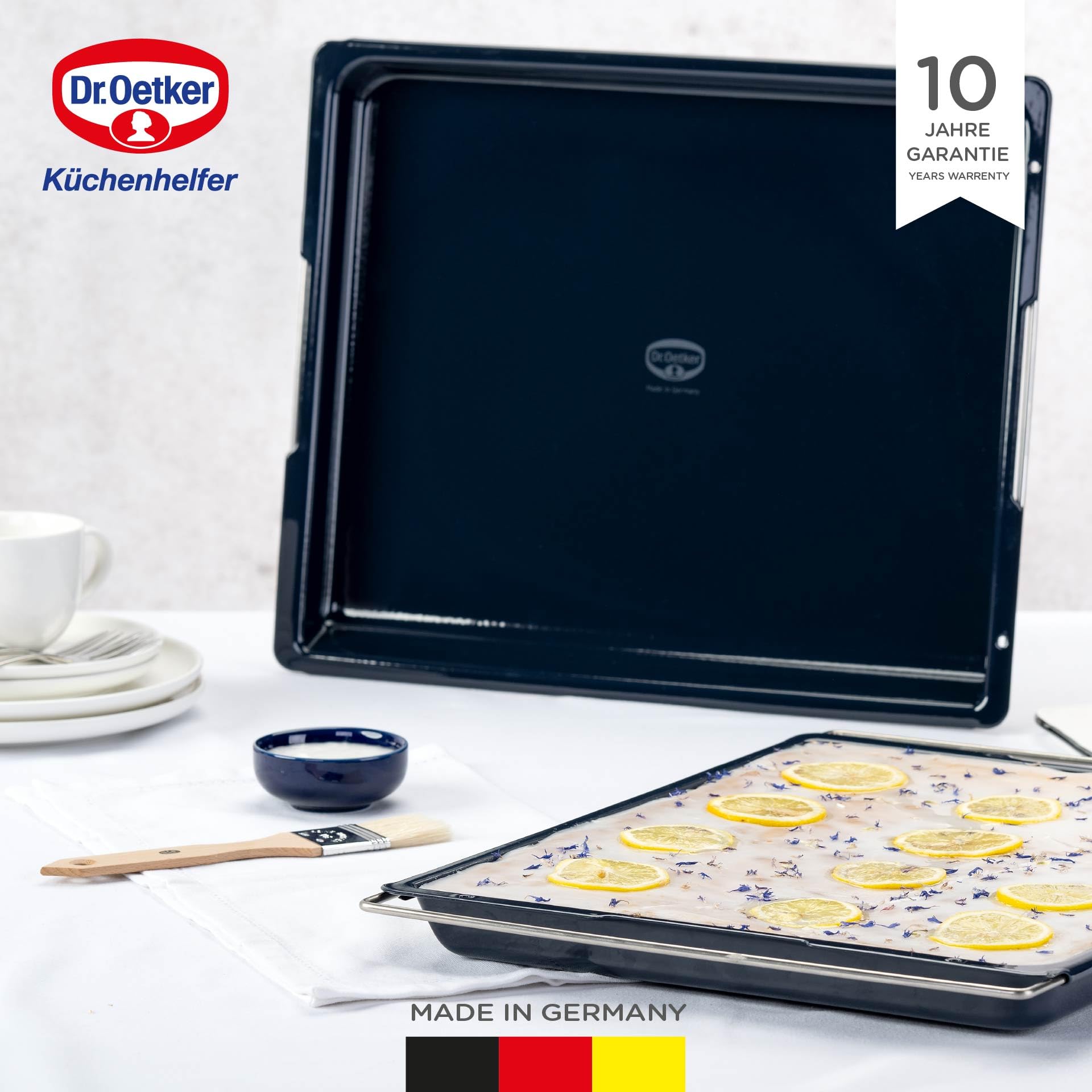 dr-oetker-back-liebe-emaille-backblech-verstellbar-41-53-cm-dunkelblau image 7