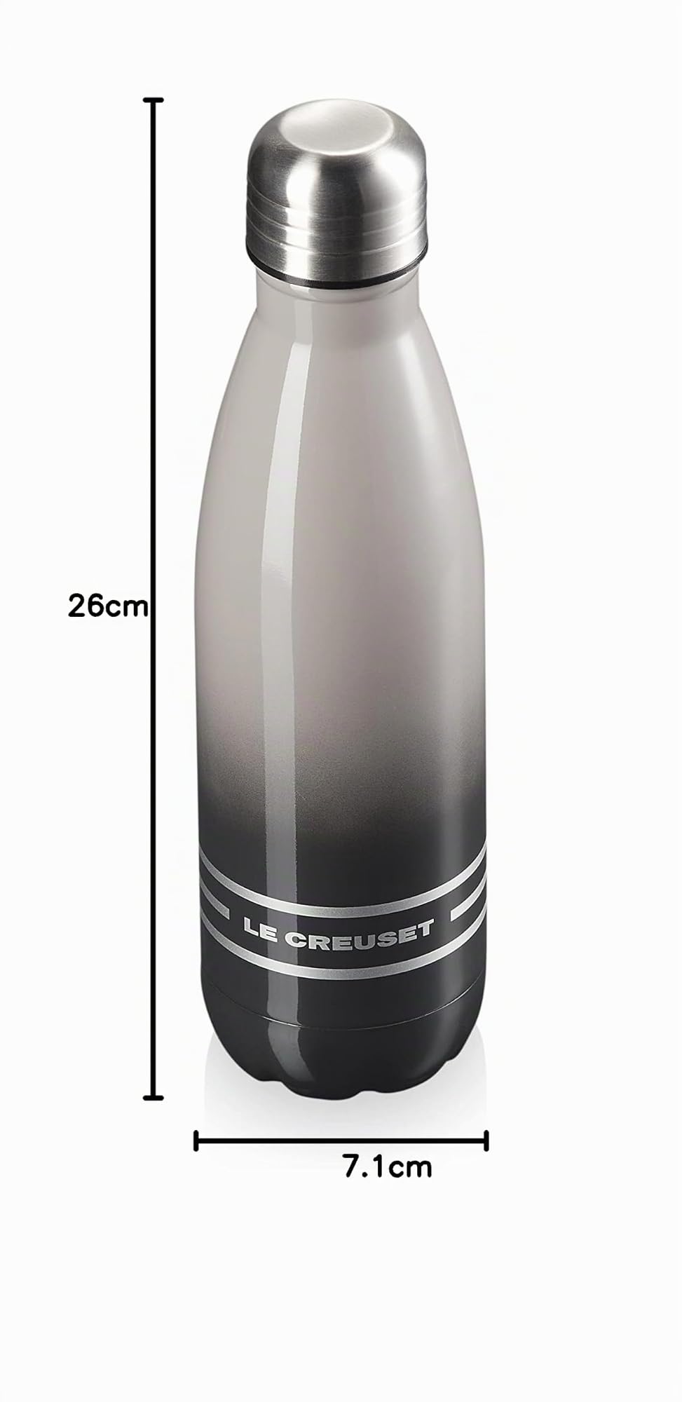 le-creuset-trinkflasche-edelstahl-0-5-l-flint image 5