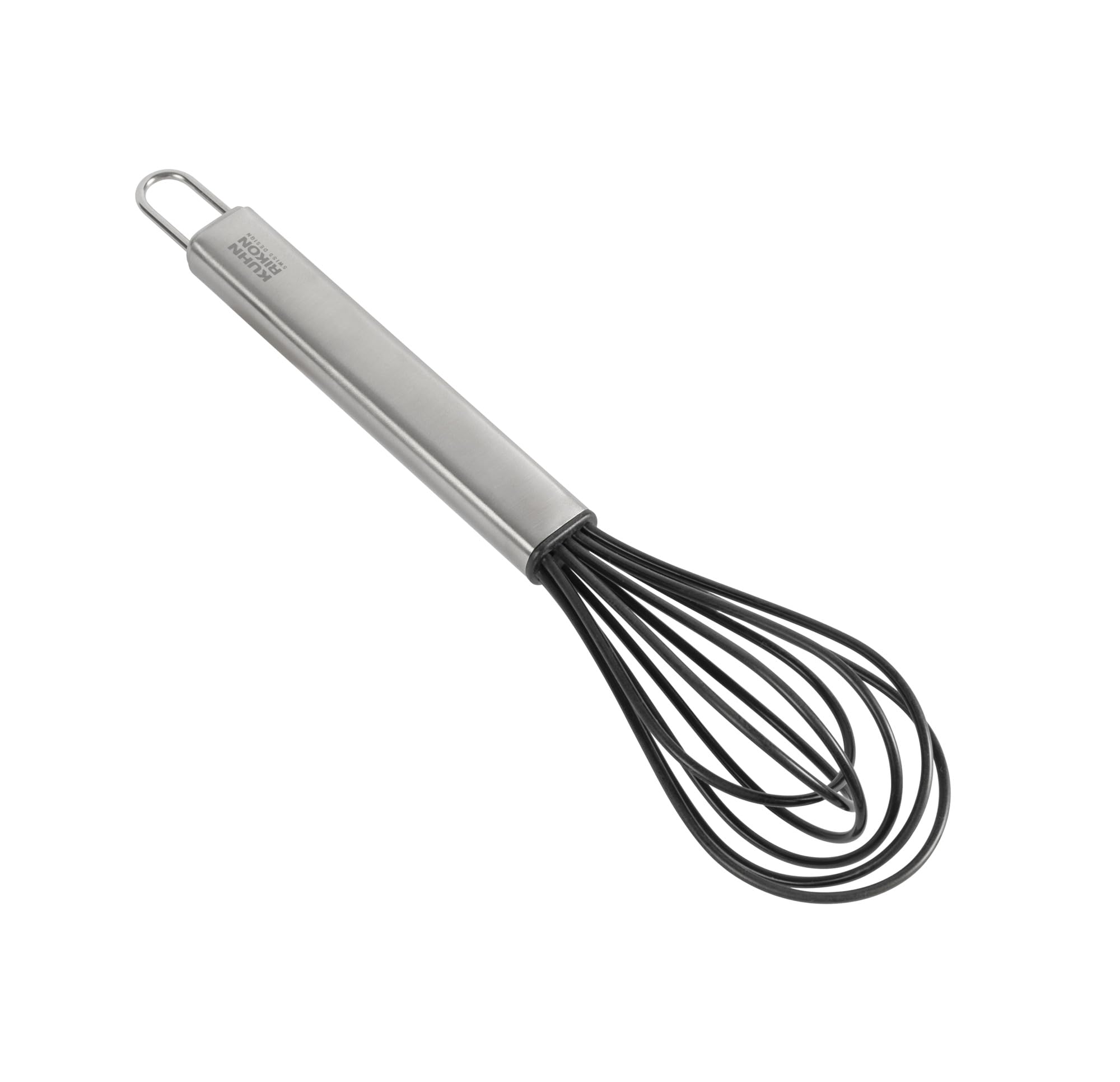 kuhn-rikon-essential-schwingbesen-silikon-klein-silber-schneebesen image 1