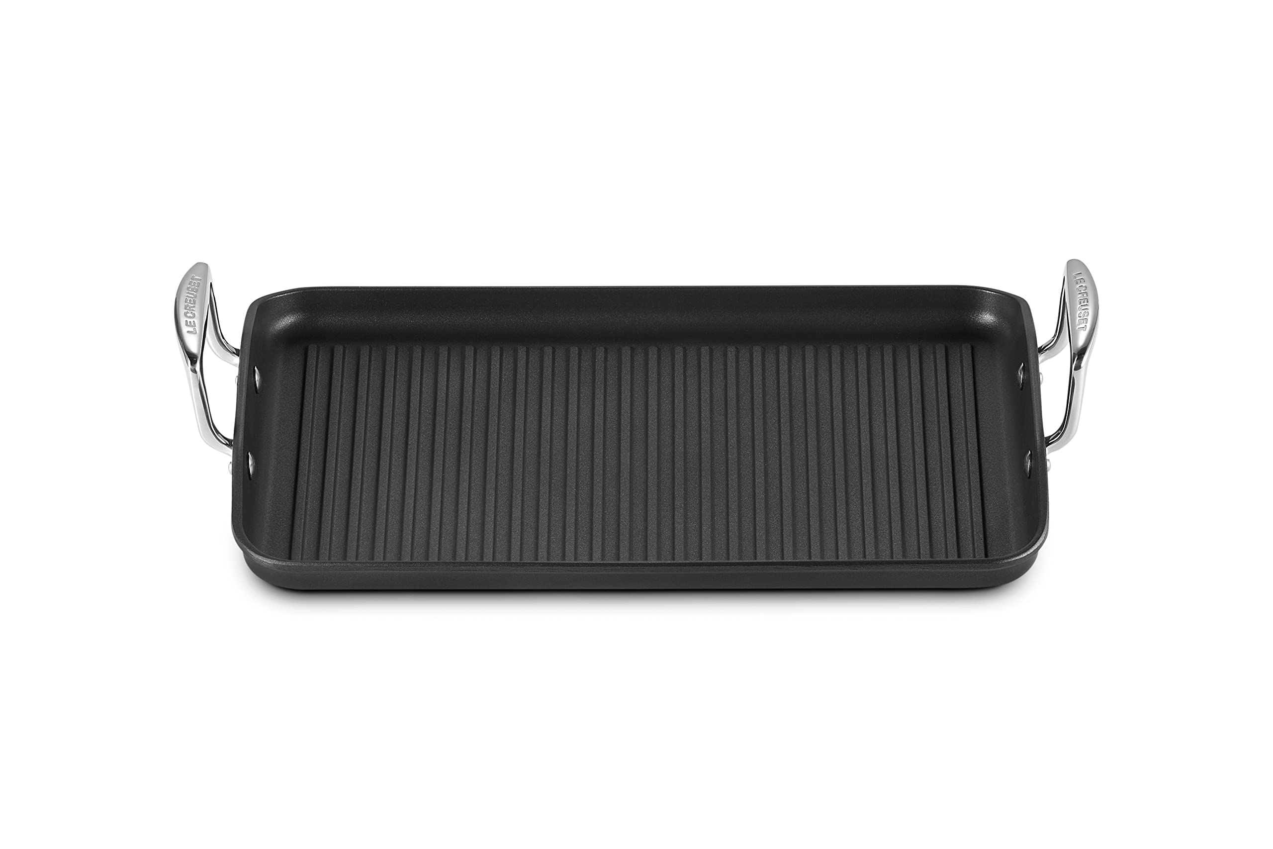 le-creuset-aluminium-antihaft-grillplatte-35-cm-ohne-rillen-induktionsgeeignet image 7