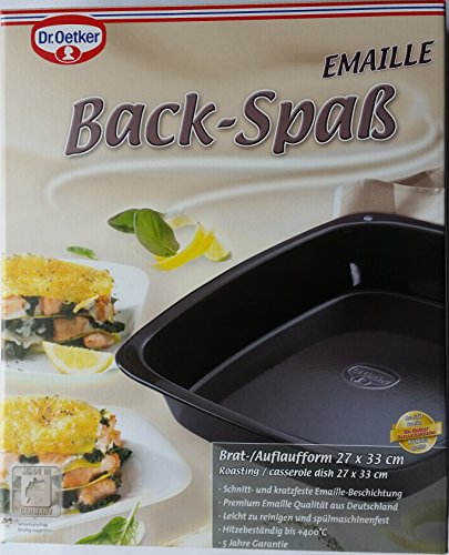 dr-oetker-back-spass-brat-und-auflaufform-33-5-x-28-cm-gratinform-aus-stahlblech image 5