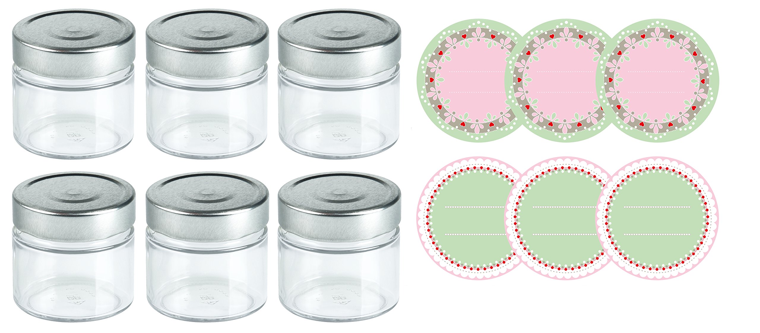 dr-oetker-einmachgl-ser-mit-twist-off-schraubverschluss-210-ml-6-st-ck-in-gesche image 1
