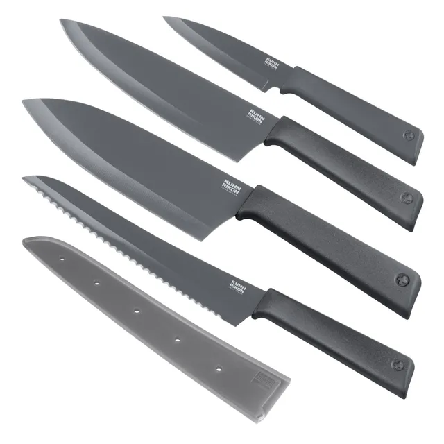 kuhn-rikon-colori-messerset-4-teilig-grau-antihaft image 1
