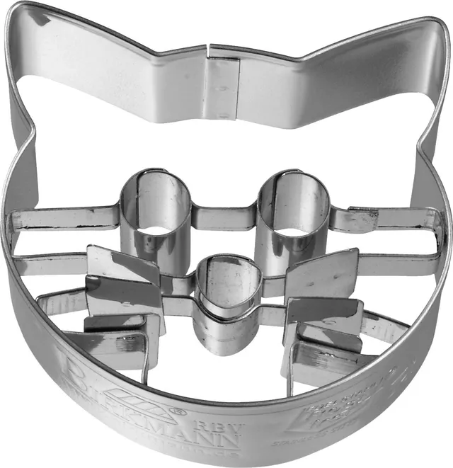 birkmann-ausstechform-katze-kopf-5-5-cm-edelstahl-mit-innenpr-gung image 1