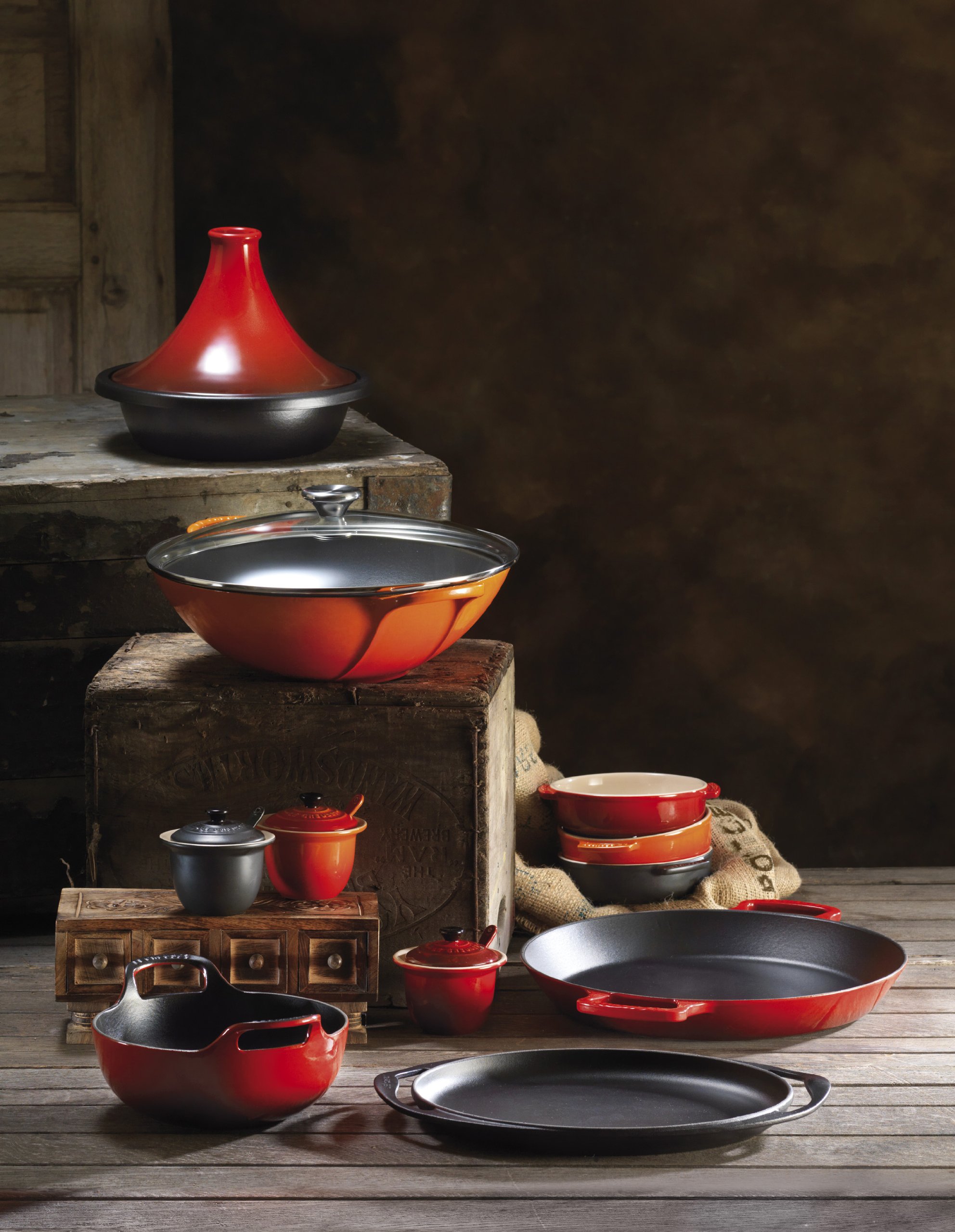 le-creuset-serviert-pfchen-mit-l-ffel-steinzeug-0-2-l-10-2-cm-ofenrot image 4