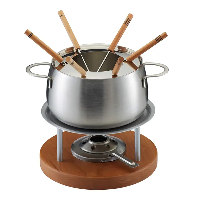 kuhn-rikon-fleischfondue-set-chromstahl-2-0-l-f-r-6-personen-34-x-26-x-23-cm image 1