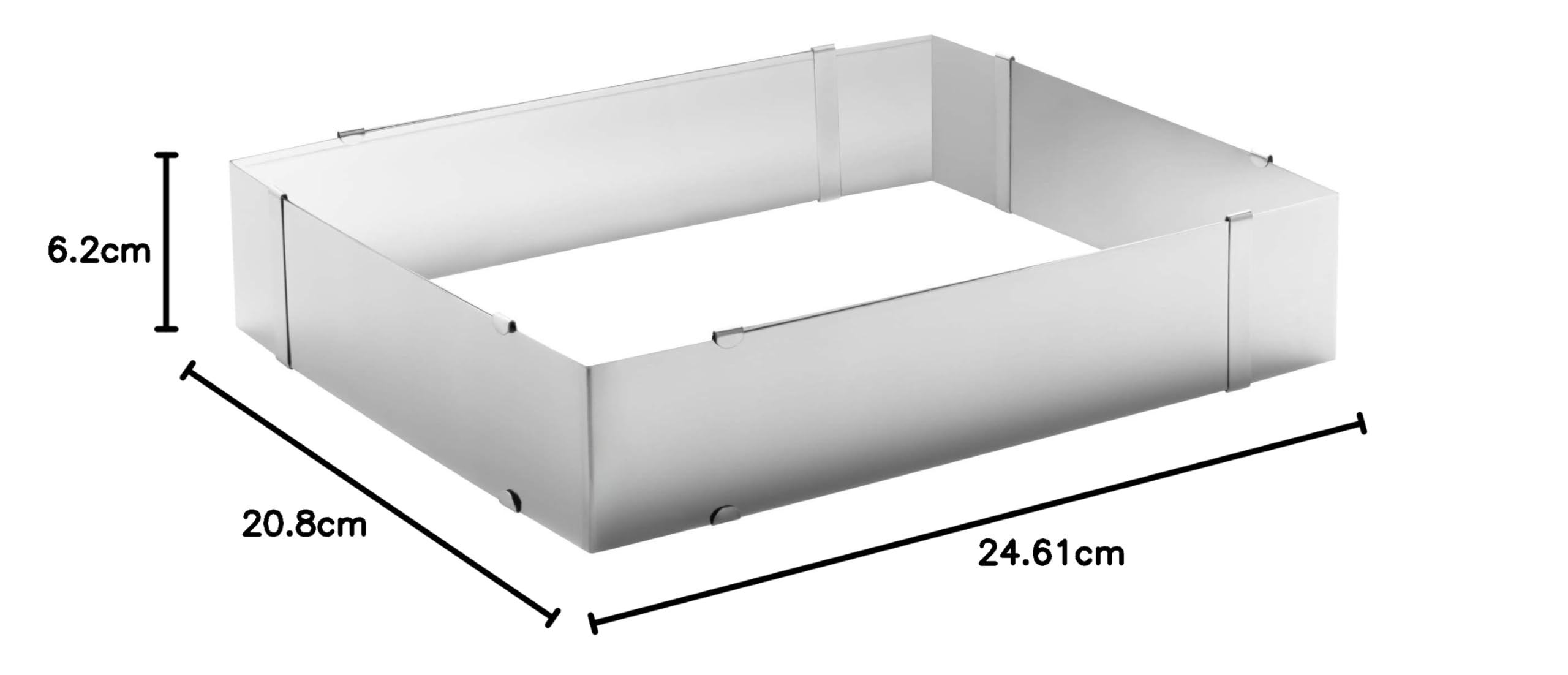 original-kaiser-backrahmen-verstellbar-24-46-x-20-38-x-6-cm-edelstahl-rostfrei image 4