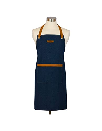 le-creuset-sch-rze-baumwoll-canvas-mit-taschen-dark-blue-denim image 7