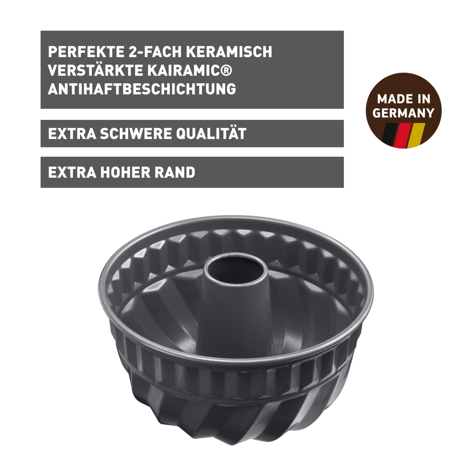 original-kaiser-la-forme-plus-gugelhupfform-22-cm-2-8-l-antihaftbeschichtet image 2