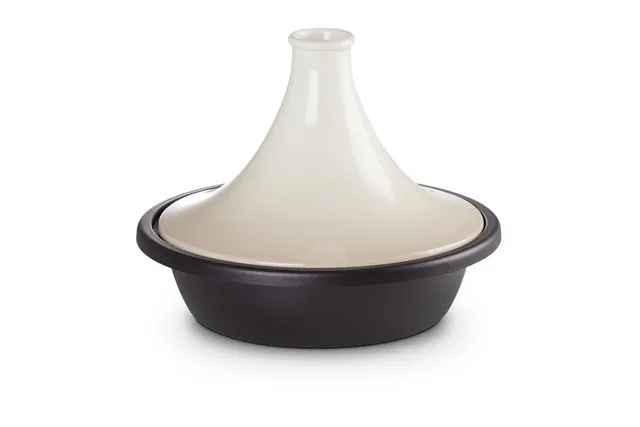 le-creuset-gusseisen-tagine-rund-31-cm-meringue image 1