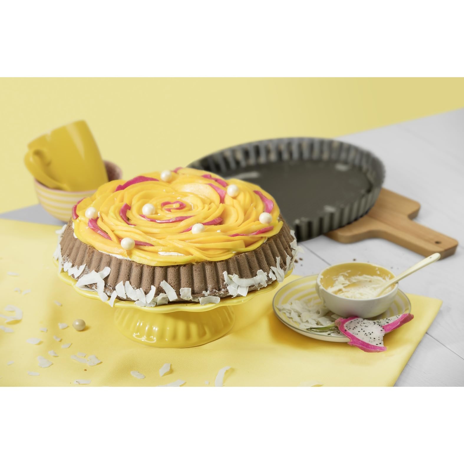 original-kaiser-classic-obstbodenform-28-cm-mit-wellenrand-antihaftbeschichtet image 2