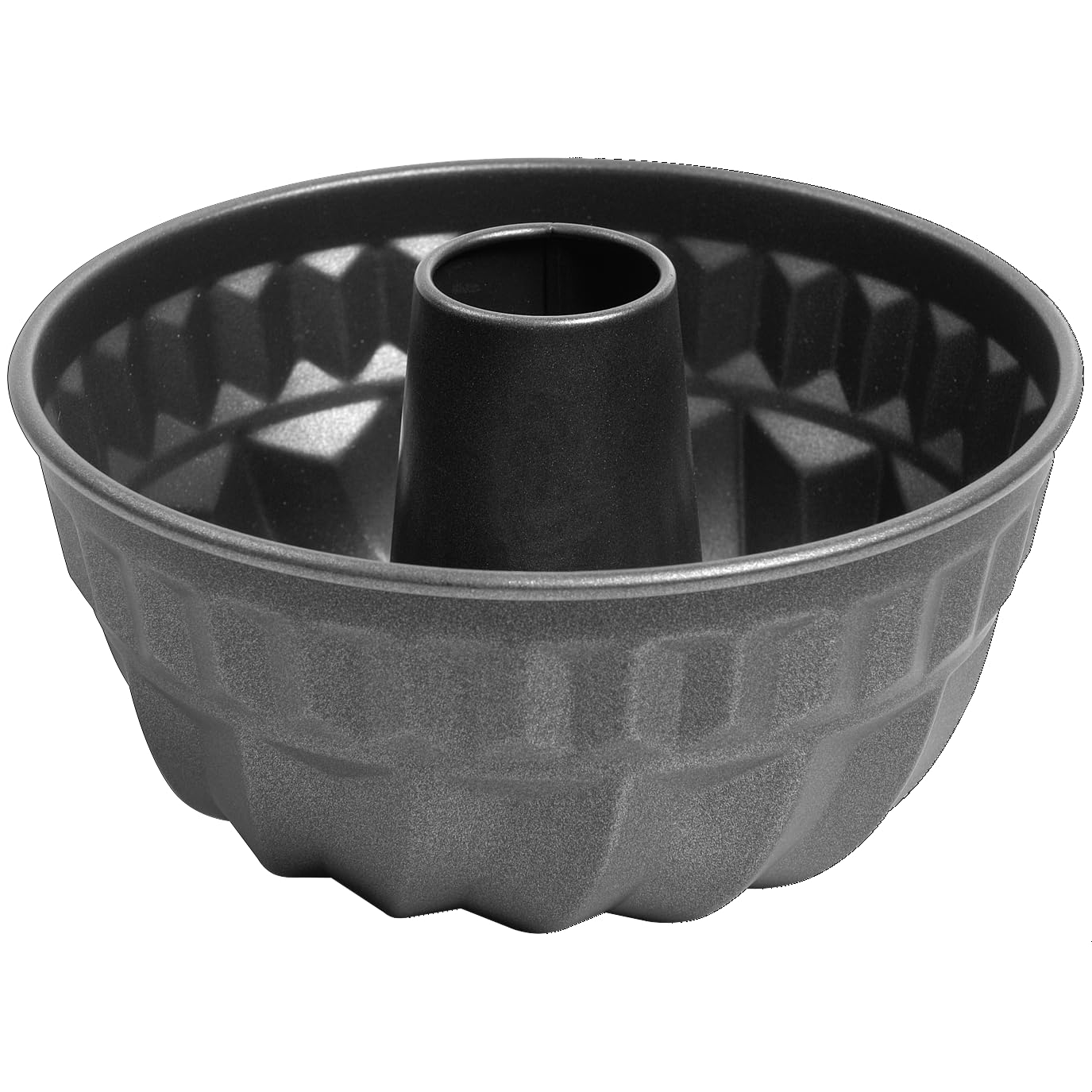kaiser-classic-gugelhupfform-24-cm-stahl-schwarz-antihaftbeschichtet image 1