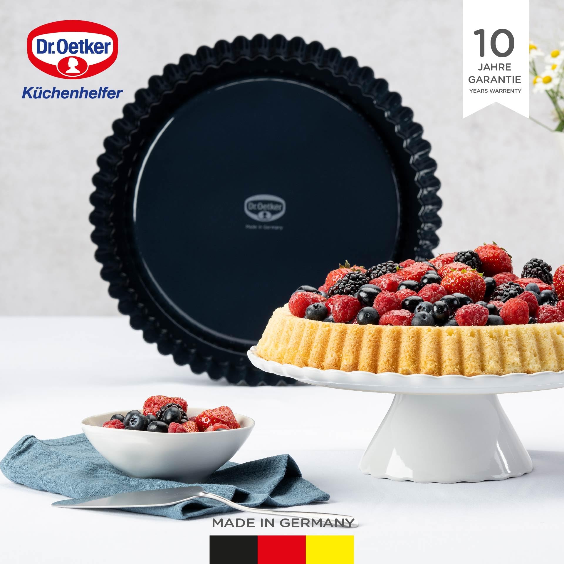 dr-oetker-back-liebe-obstkuchenform-28-cm-emaille-tortenbodenform-dunkelblau image 6