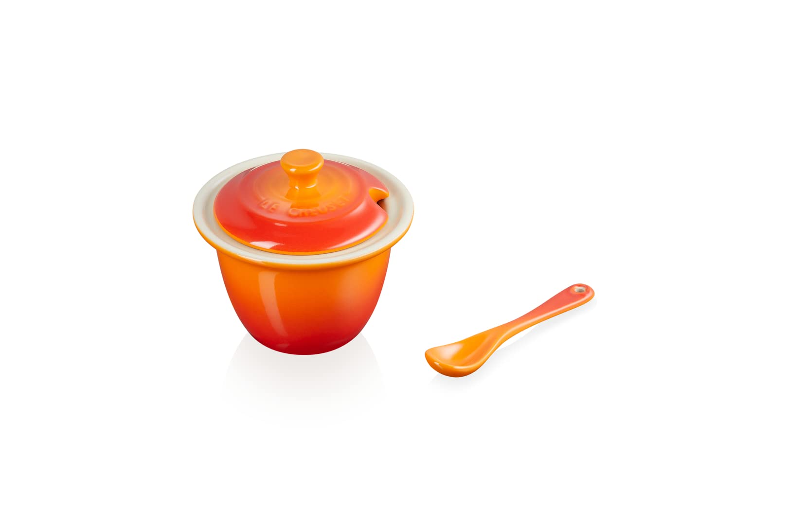 le-creuset-serviert-pfchen-mit-l-ffel-steinzeug-0-2-l-10-2-cm-ofenrot image 8
